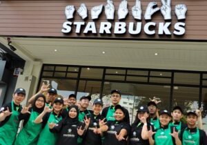 starbucks signing store